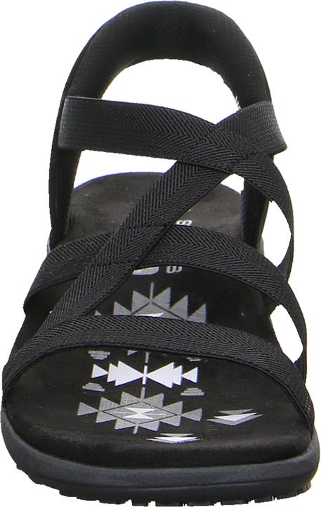 Actual product image Skechers Reggae Slim - Stretch Flex - Dames Sandalen - Zwart (37)