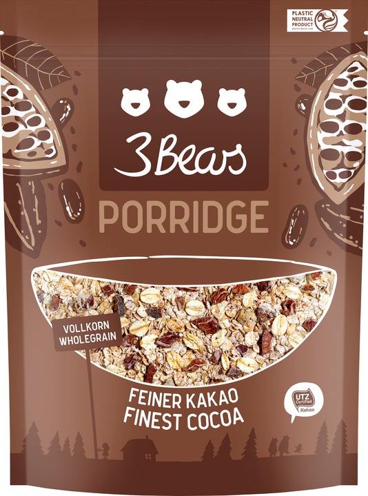3Bears Porridge - fine cocoa (415 g)