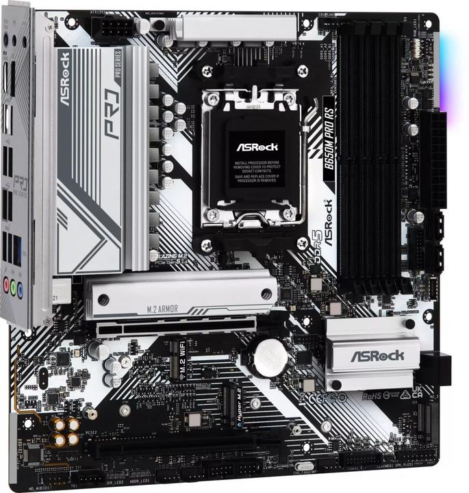AsRock B650M Pro RS (AM5, AMD B650, mATX)