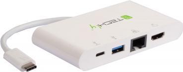 Techly IADAP USB31-DOCK1 (USB-C, 4 ports)