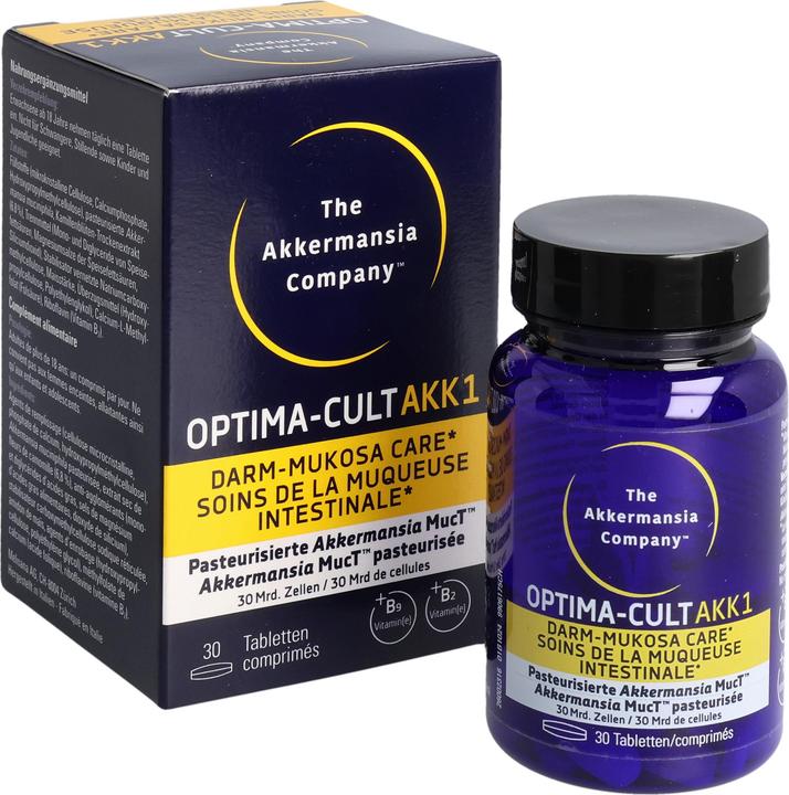 Actual product image Optima-cult AKK1 Tabletten 30 Stk (30 Piece, Pills)