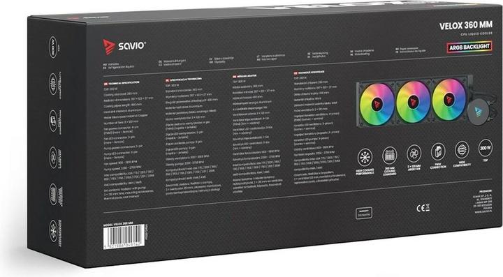 Produktbild Savio VELOX 360 MM