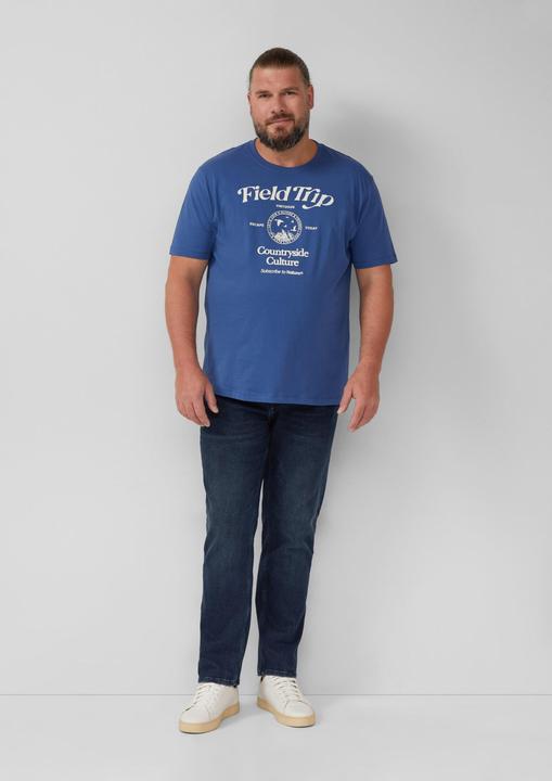 Produktbild S.Oliver T-Shirt Baumwoll-T-Shirt mit Frontprint (4XL)