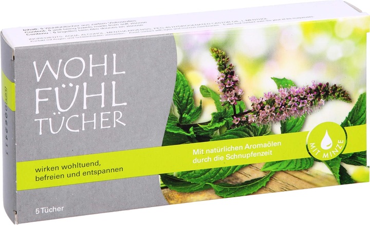 Produktbild Coolike Wohlfühltücher, 5 St. Tücher (Körperlotion)