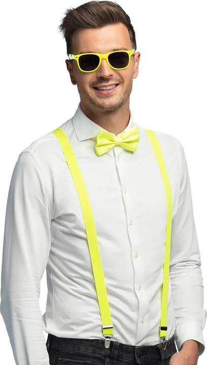 Boland Neon Gelb - 3er Set