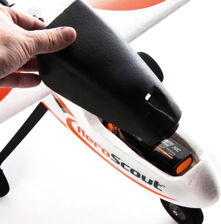 Produktbild Hobbyzone AeroScout S 1.1m BNF Basic (Motorflugzeug)