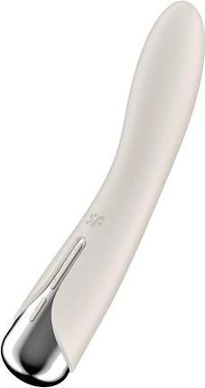 Actual product image Satisfyer Spinning Vibe 1 G-Spot Beige Rotator Vibrator