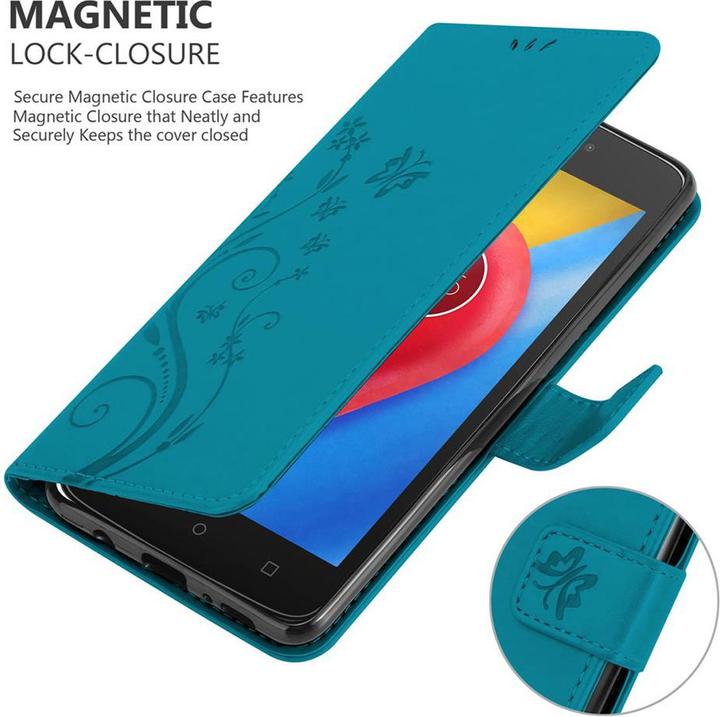 Produktbild Cadorabo Flower Book Cover (Motorola Moto C)