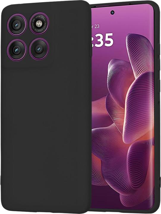 Techsuit - SoftFlex - Motorola Edge 60 Pro - Black (Motorola Edge 60 Pro)