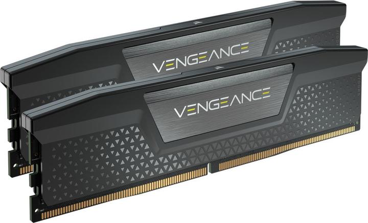 Productafbeelding Corsair DDR5 64GB PC 6200 CL32 KIT (2x32GB) VENGEANCE Zwart retail (2 x 32GB, 6200 MHz, DDR5 RAM, DIMM 288 pin)