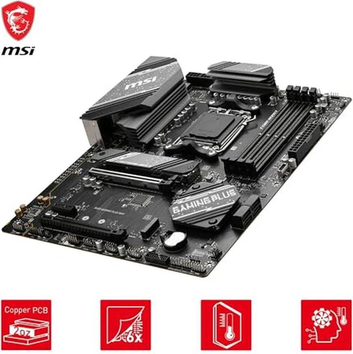 Actual product image MSI B650 GAMING PLUS WIFI (AM5, AMD B650, ATX)