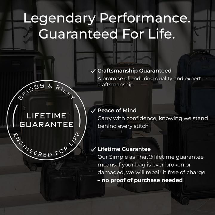 Actual product image Briggs & Riley Here There Anywhere Slim Expandable Backpack