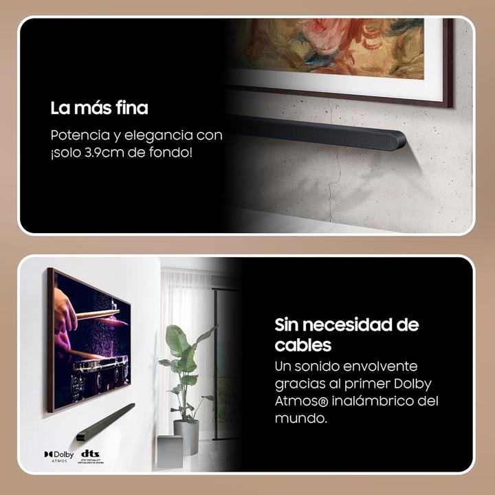 Actual product image Samsung Soundbar HW-S700D 3.1Ch Ultra Slim Design (3.1 Channel)