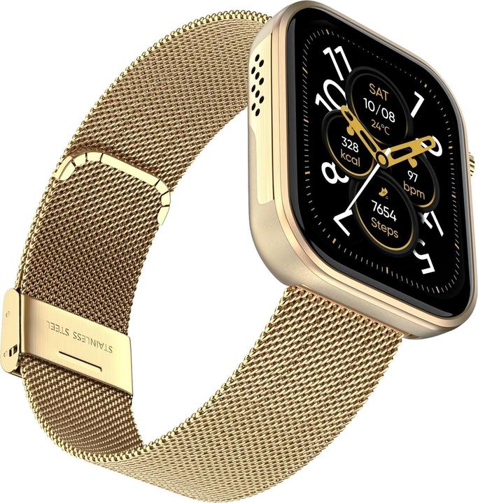 Actual product image Noise Pro 6 Smartwatch Champagne Link