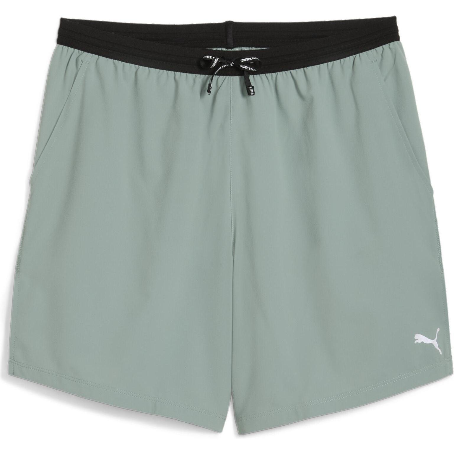 Puma, Herren, Sporthose, M Run Ultraweave 6" Linerless Short (XL), Grün, XL