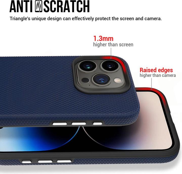 Produktbild Vmax Traingle Case für Samsung Galaxy A35 5G navy blau (Samsung Galaxy A35)
