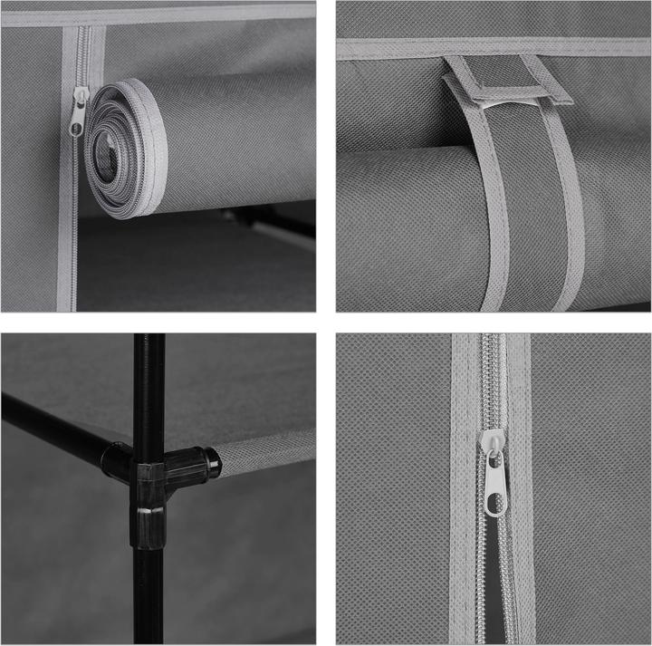 Immagine prodotto Relaxdays Armadio in tessuto (105,5 x 45 x 161 cm)