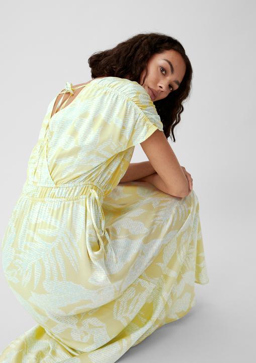 Actual product image Comma Kleid Satinkleid mit Raffung (36)