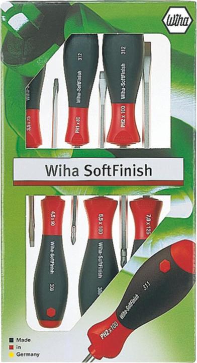 Actual product image Wiha Screwdriver set (Phillipps cross recess (PH), Slotted screws)