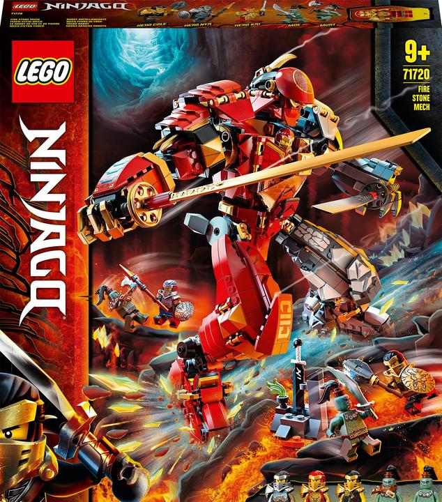 Produktbild LEGO Feuer-Stein-Mech (71720, LEGO Ninjago)