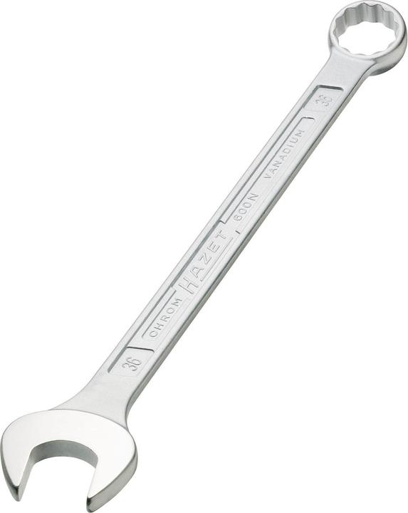 Actual product image HAZET Combination wrench 600N-8 ∙ Outside 12-point traction profile ∙ 8 mm (8 mm)