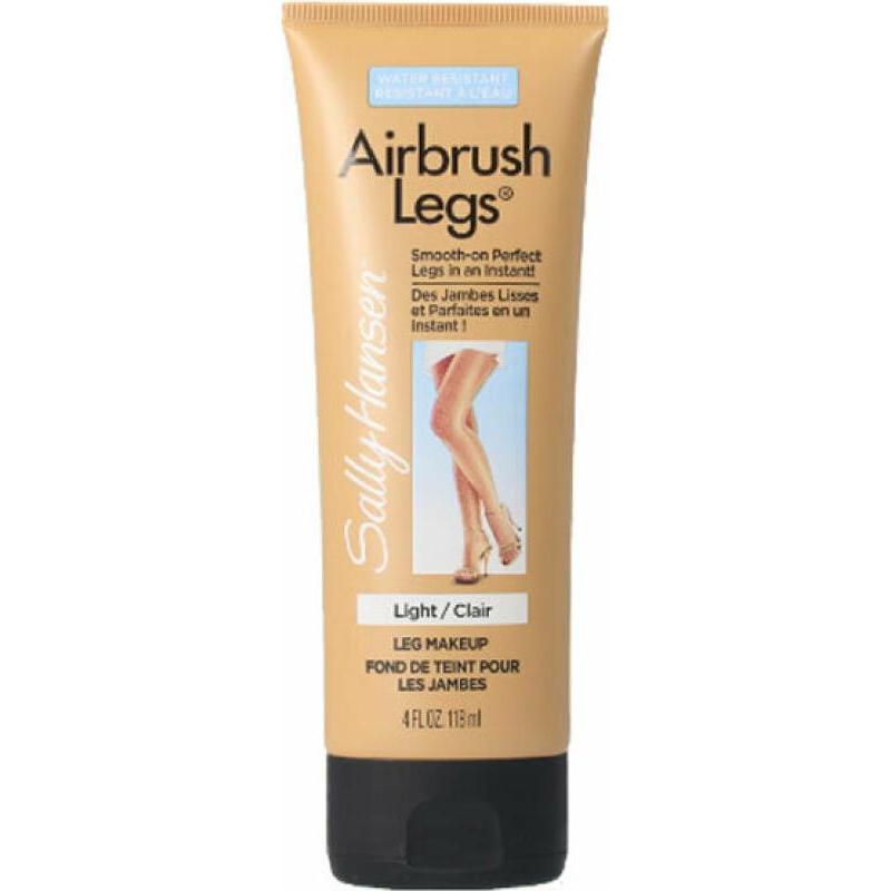 Sally Hansen, Selbstbräuner, AIRBRUSH LEGS make up lotion #light 125 ml (Selbstbräunungstuch, 125 ml)