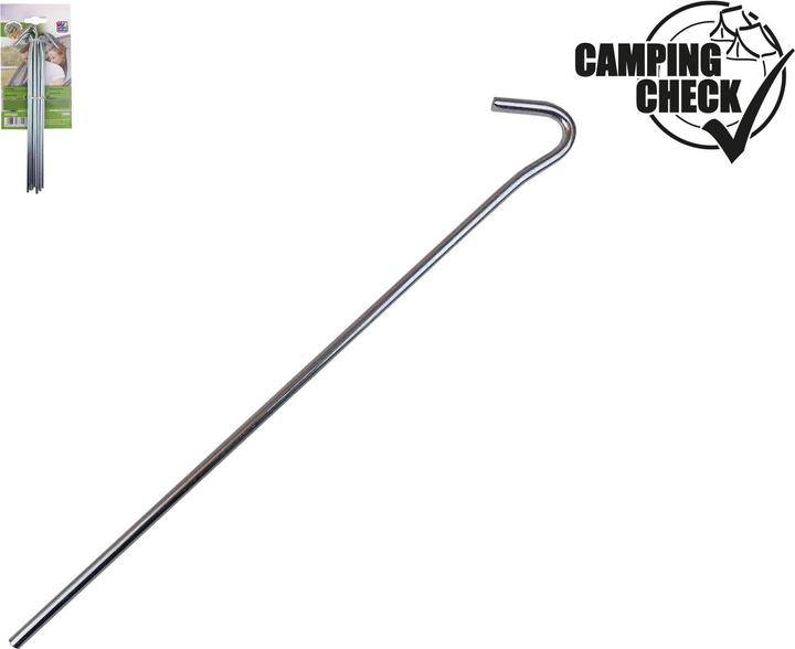 Productafbeelding Magni Tentharingen 24cm 10 stuks gegalvaniseerd met open oogje