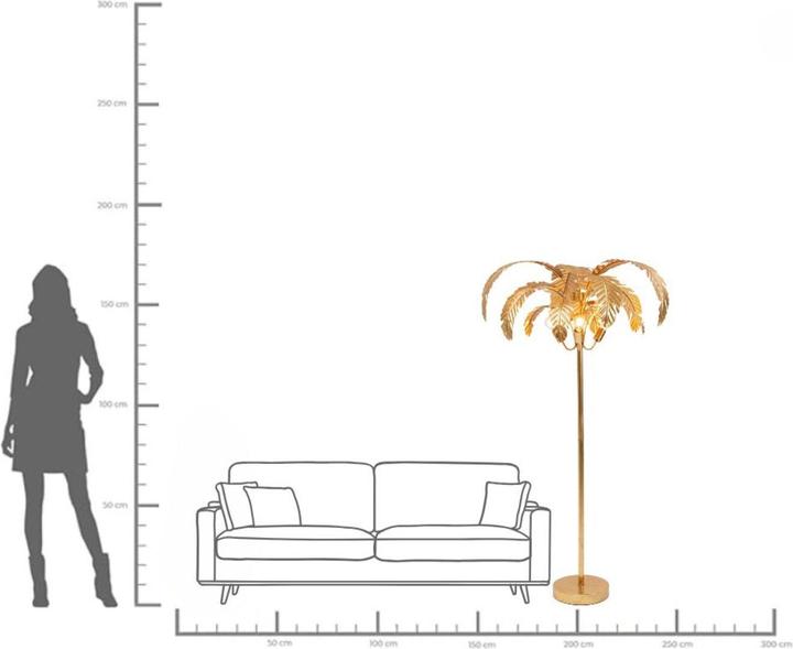 Produktbild Kare Design Stehleuchte Palmera 170cm (E27)