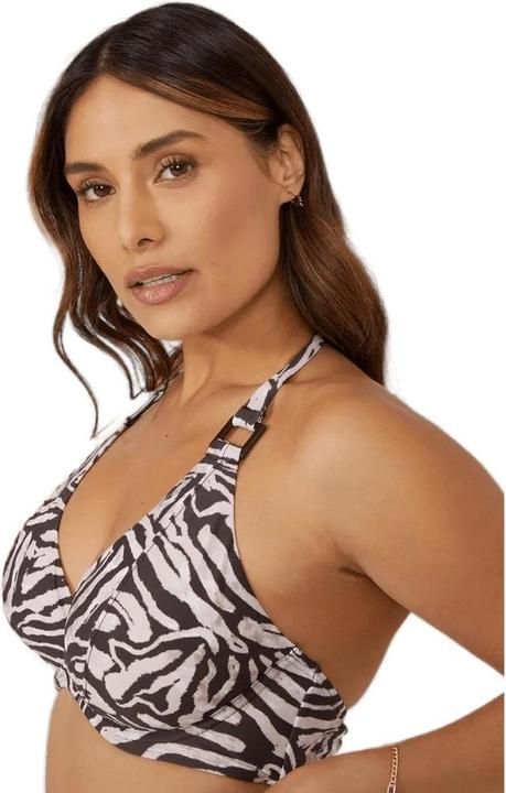Produktbild Universal Textiles Nicht gepolstertes BikiniOberteil mit Tierprint (70 H)
