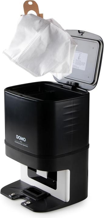 Immagine prodotto Domo DO7298S Robot aspirapolvere e mocio nero controllato da app, telecomandato, con saggezza (2700 Pa, Panno)