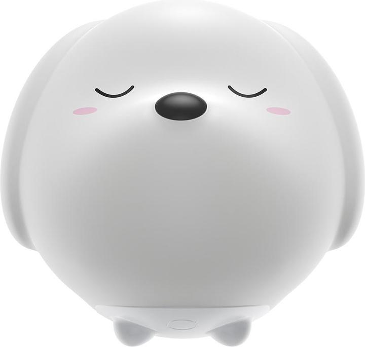 Actual product image Baseus Cute series doggie silicone night light White