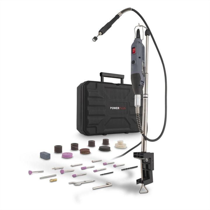 Produktbild Powerplus Rotierendes multitool 135w