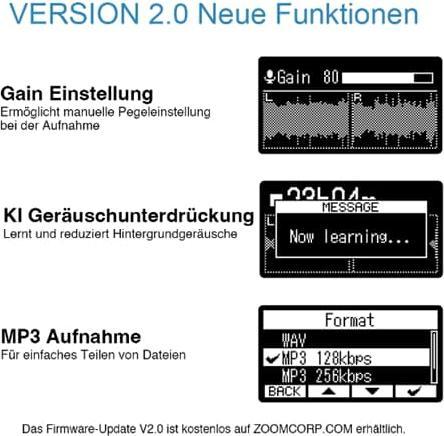 Actual product image Zoom H1e (Handheld)