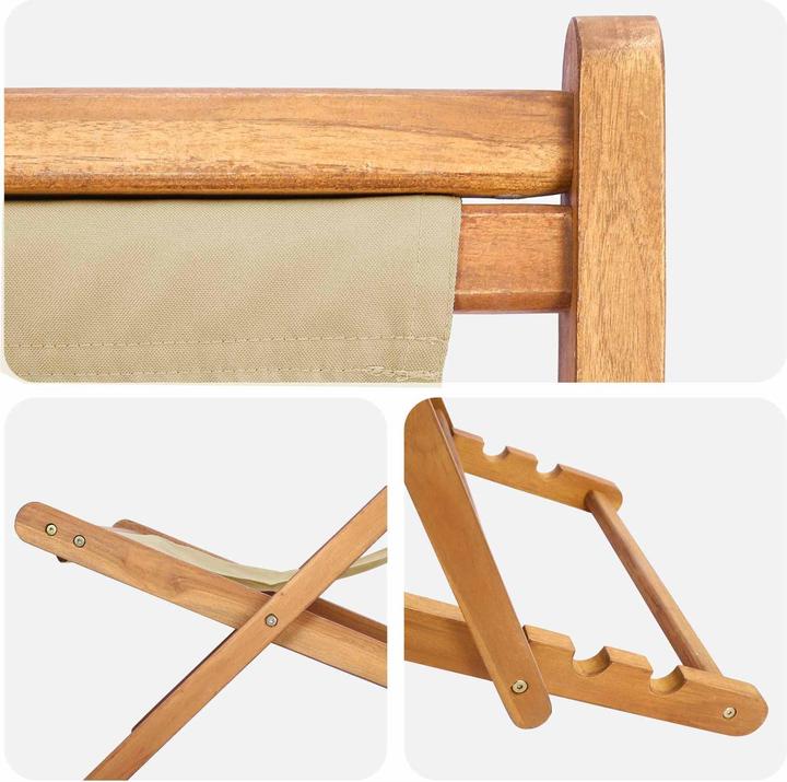 Immagine prodotto vidaXL Liegestuhl (107 cm)