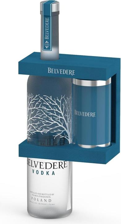 Immagine prodotto Belvedere Vodka con Mini Cocktail Shaker (1 x 70 cl)