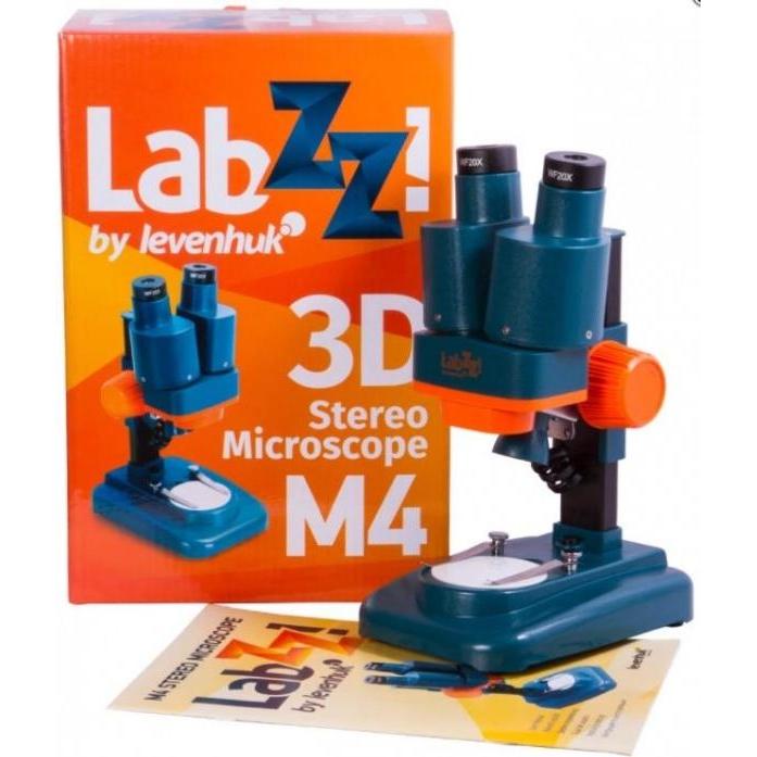 Levenhuk Powiększenie: 40x. Mikroskop stereoskopowy o odległości roboczej wynoszącej: 75mm