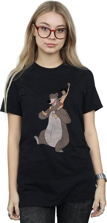 Produktbild Disney Klassisches Mowgli und Baloo Baumwolle Boyfriend TShirt (3XL)