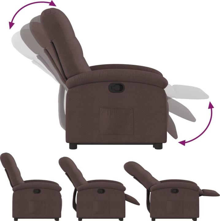 Image du produit vidaXL Relaxsessel mit Aufstehhilfe