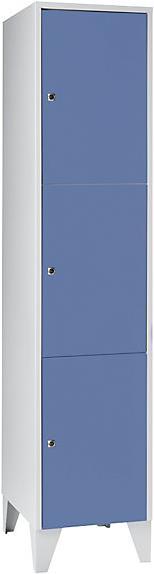 Light grey RAL 7035, Pigeon blue RAL 5014