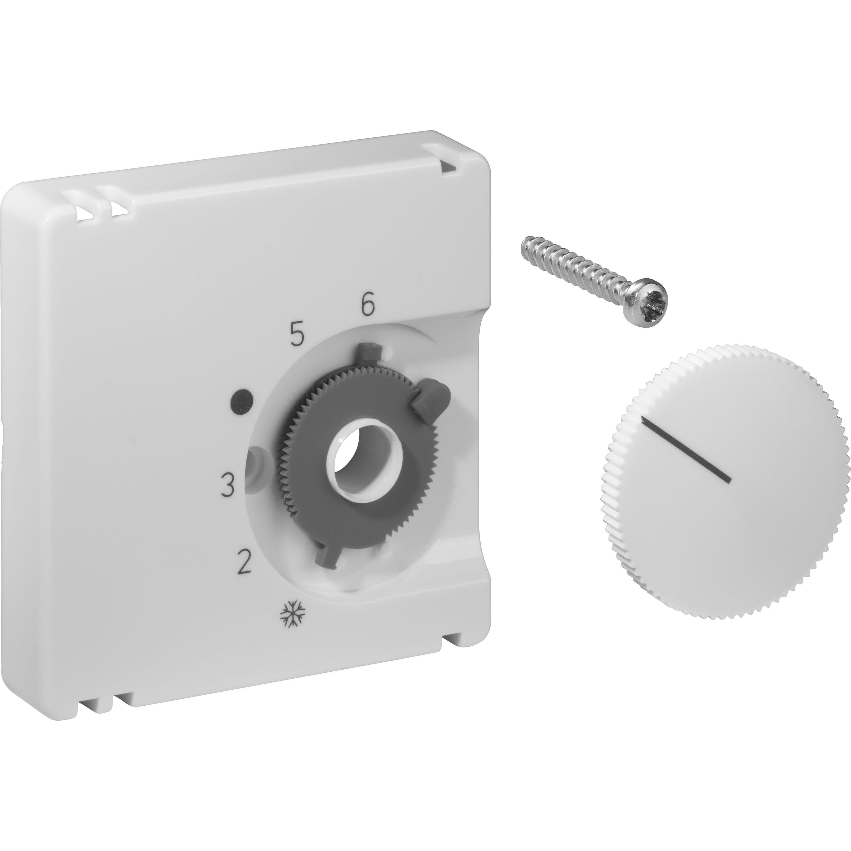 ALRE Deckelset 50x50mm JZ-001.010 perlweiss RAL1013 glänzend UN990045, Zubehör Heizen