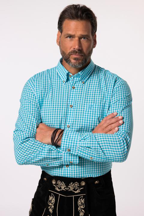 Immagine prodotto JP1880 Karohemd, Tracht, Langarm, Buttondown-Kragen, Modern Fit (5XL)