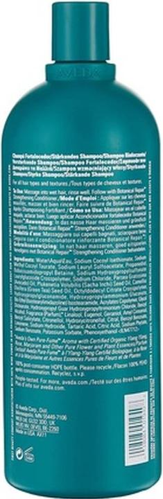 Actual product image Aveda Bot Rep Strict Shampoo (Liquid shampoo, 1000 ml)