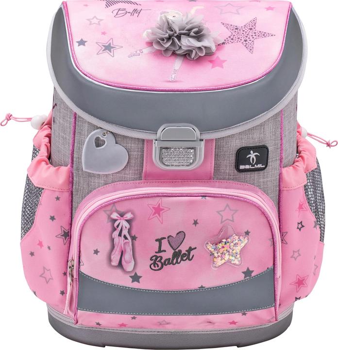 Actual product image Belmil MINI FIT School Backpack 4-piece Set Ballet Light (17 l)