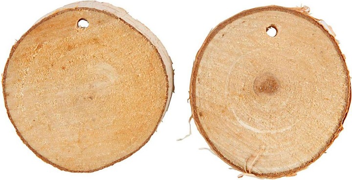 Image du produit Creativ Company Rondelles de bois avec trou