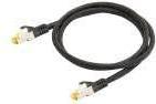 Produktbild Python ® Series RJ45 Patchkabel mitCat.7 Rohkabel, Rastnasenschutz (RNS®) und Nylongeflecht, S/FTP, PiMF... (S/FTP, CAT6a, 15 m)