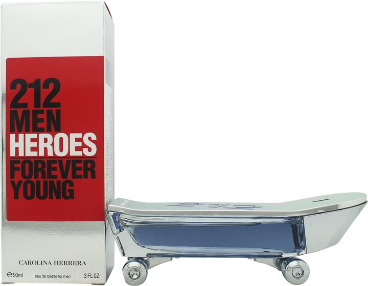 Actual product image Carolina Herrera 212 Men Heroes (Eau de toilette, 90 ml)