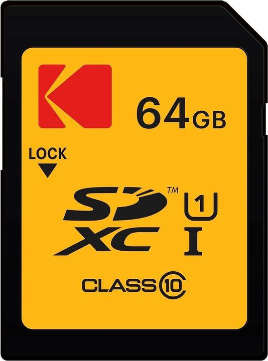 Kodak EKMSD64GXC10K (64 GB, SDXC, U1, UHS-I)