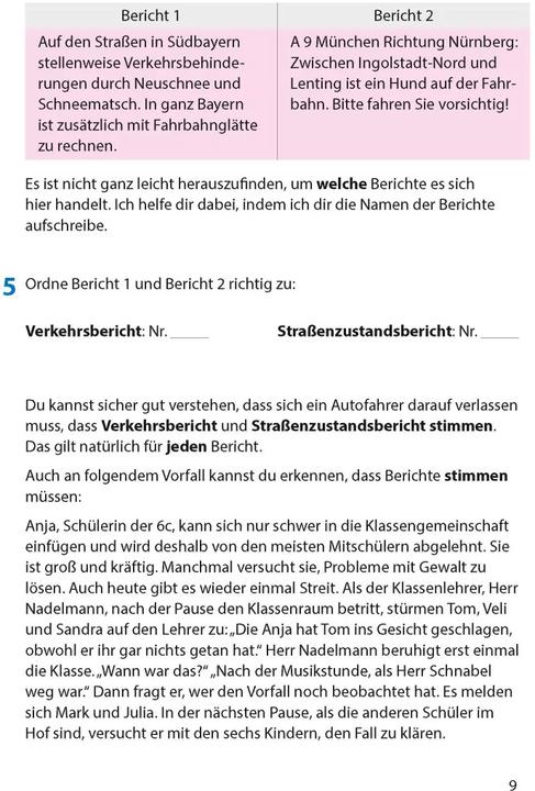 Produktbild Bericht. Aufsatz 5.-7. Klasse (Deutsch, Gerhard Widmann, 2021)