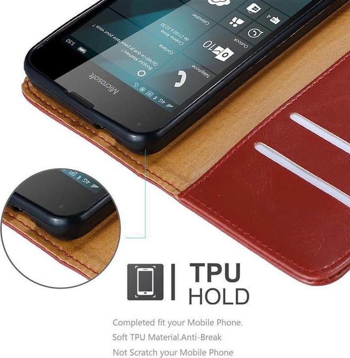 Actual product image Cadorabo Book Luxury Cover (Microsoft Lumia 550)