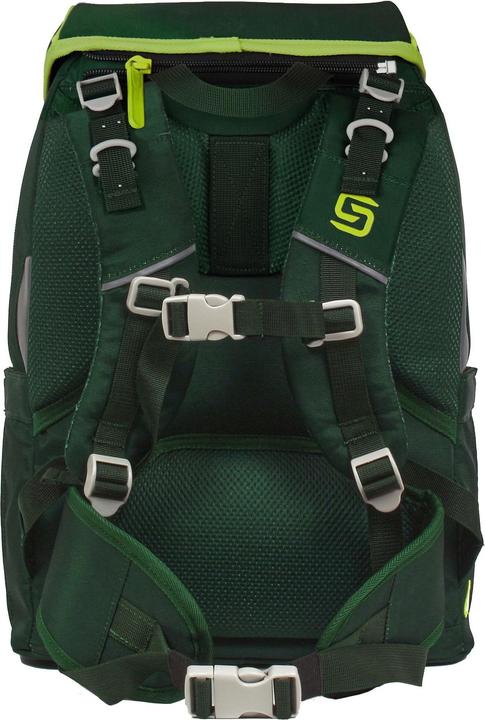 Actual product image Schneiders Schultaschenset Dino olive (19 l)